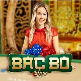 Bac Bo slot icon by Evolution, available at Spinogrino Casino