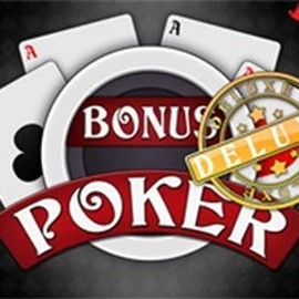 Bonus Poker Deluxe - 3 Hands logo by RTG (Reel Time Gaming) Spinogrino Casino