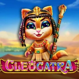 Official Slots logo: Cleocatra by Pragmatic Play at Spinogrino Casino