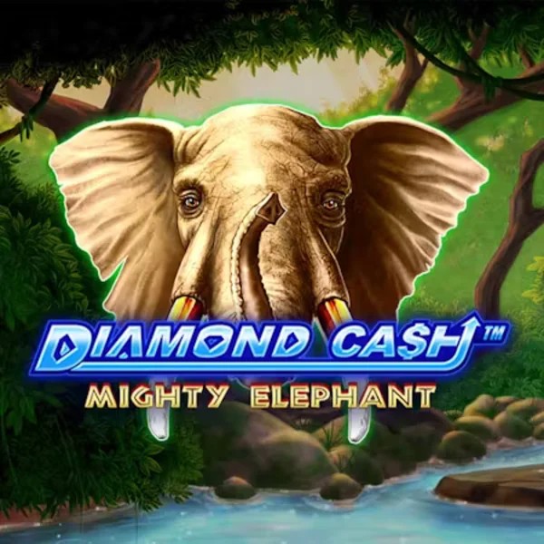 Diamond Cash Mighty Elephant logo by Greentube at Spinogrino Casino
