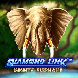 Diamond Link Mighty Elephant logo – Slots by Novomatic at Spinogrino Casino