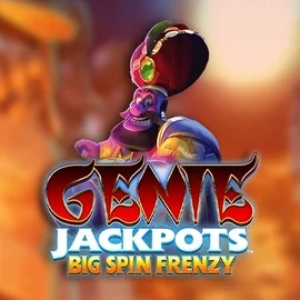 Genie Jackpots: Big Spin Frenzy by Blueprint Gaming, showcased at spinogrinoo.eu – game logo