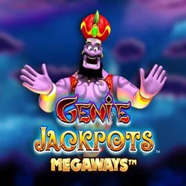 Genie Jackpots Megaways logo – Jackpots by Blueprint Gaming at Spinogrino Casino