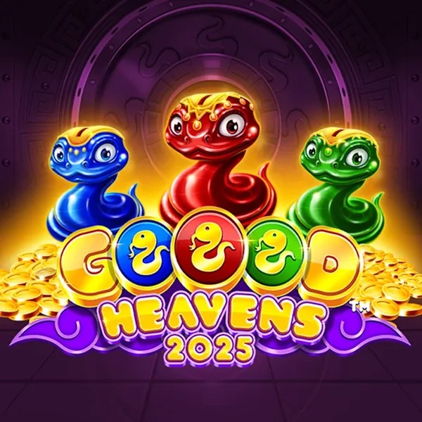 Goood Heavens game by Rarestone Gaming – logo hosted on Spinogrino Casino