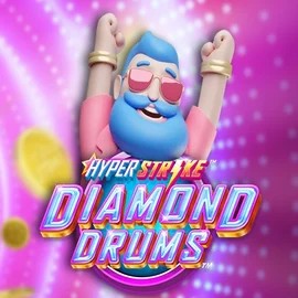 Hyper Strike Diamond Drums casino game by Gameburger Studios – featured logo at Spinogrino Casino