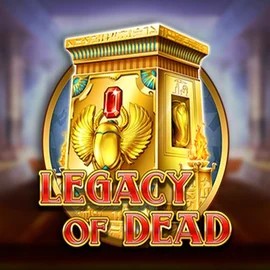 Legacy of Dead logo by Play'n GO Spinogrino Casino