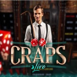 Live Craps slot icon by Evolution, available at Spinogrino Casino