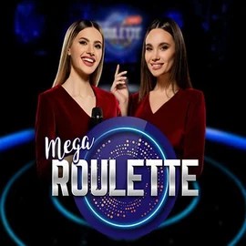 Mega Roulette logo – Live Casino by Pragmatic Play at Spinogrino Casino