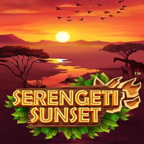 Serengeti Sunset logo by Skywind Group at Spinogrino Casino