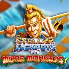 Play Stellar Jackpots with More Monkeys slot by Lightning Box Game on spinogrinoo.eu