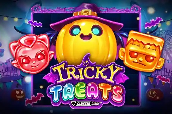 Play Tricky Treats slot by Push Gaming on spinogrinoo.eu