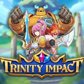 Trinity Impact casino game by Play'n GO – featured logo at Spinogrino Casino